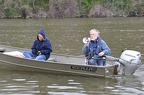 Jim Mack and Danette Bush following the race